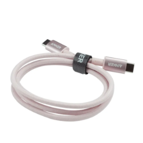 AnkerUSB-CtoUSB-C100WDataCableBraided_8-UpView -DokkanTech