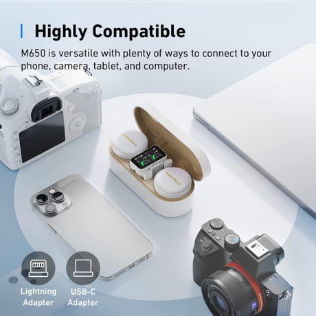 AnkerWork M650 – clip-on lavalier detail