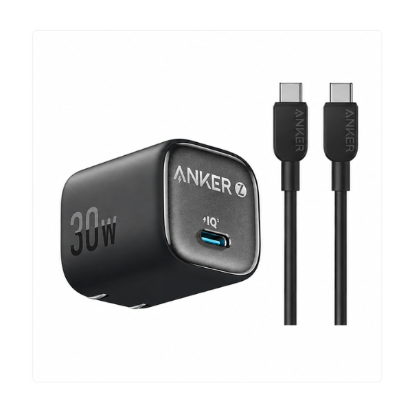 AnkerZolo30WUSB-CChargerwithUSB-CCable-Main -DokkanTech