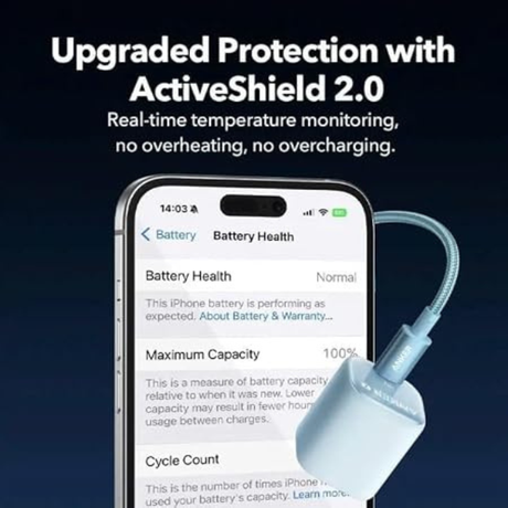 AnkerZolo30WUSB-CFastChargerA2698_CompactPDCharger_5- upgraded protection-dokantech 