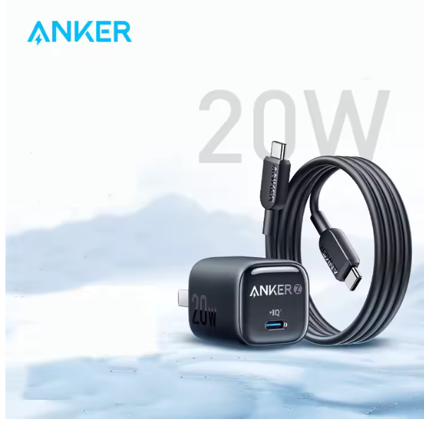 AnkerZoloCharger20W_Type-C_withUSB-CCable-Main -DokkanTech 
