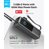 AnkerZoloPowerBank25KmAh-165W-Built-inandRetractableCablesA1695P11-SpaceBlack-dokantech#