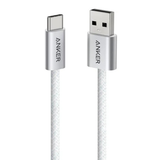 Anker Zolo USB-A to USB-C 100W Fast Charging Cable – Braided –Available in (1m / 1.8m)– Black & White