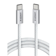 Anker Zolo USB-C to USB-C 240W Braided Fast Charging Cable 1.5m – White (A8060)-dokantech