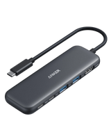Anker 332 USB-C hub 5-in-1 with 4K HDMI A8355611 – front view