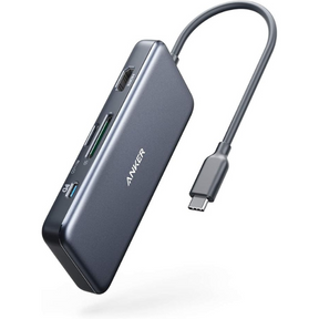 Anker 341 PowerExpand+ 7-in-1 USB-C hub – front view