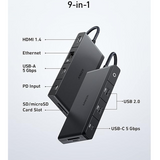 Anker 552 USB-C Hub 9-in-1 4K HDMI - A8373H11 - DokanTech #