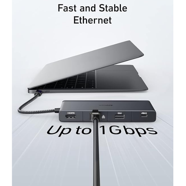 Anker 552 USB-C Hub 9-in-1 4K HDMI - A8373H11 - DokanTech #
