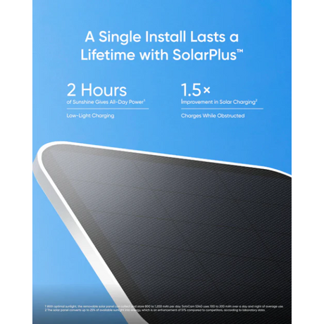 Eufy S340 SoloCam – 3K resolution quality