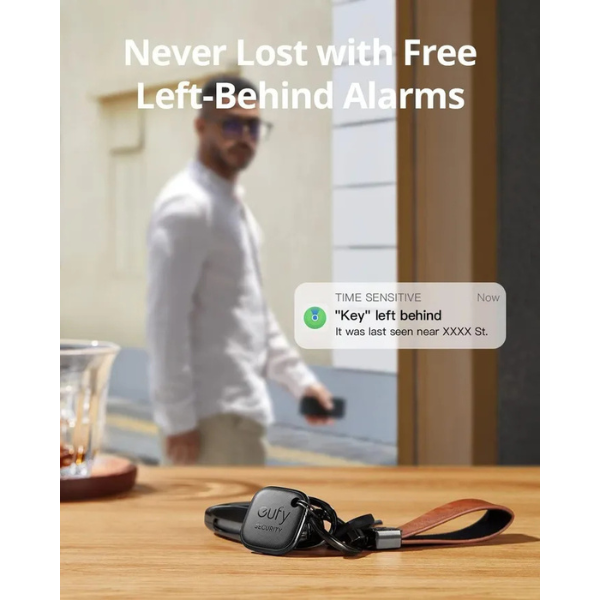 Anker Eufy Smart Track Link for Android (1 Pack) - Black Tracker  dokkan tech