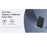 Anker MagGo Slim Power Bank 10000mAh with wireless charging, black, feature highlight 3