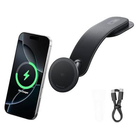 AnkerNanoWirelessCarChargerwithMagneticDetachablePad-A2216P11-Black-Main -DokkanTech