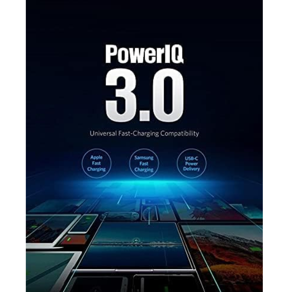 Anker PowerPort Atom III Two Ports 60W  Wall Charger, White - DokanTech #