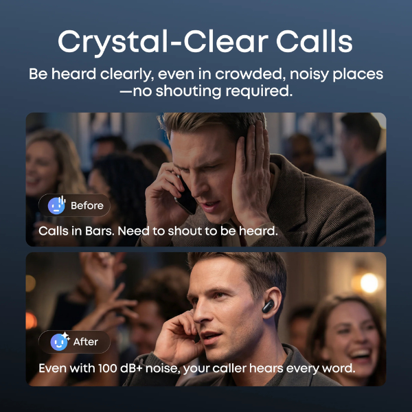Anker Soundcore Liberty 5 Pro True-Wireless Noise Cancelling Earbuds - Black Clarity dokkan tech