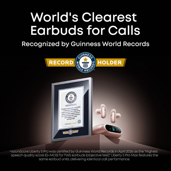 Anker Soundcore Liberty 5 Pro True-Wireless Noise Cancelling Earbuds - pink Record dokkan tech