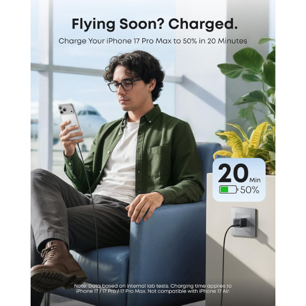 Anker Wall Charger 45W USB-C Fast Charging Adapter - Dokkantech