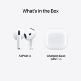 AppleAirPods4_WhiteBoxContains -DokkanTech