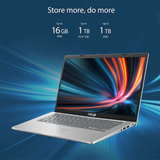 Asus X415 X415EA-BV003W - Intel Core i3-1115G4 - 4GB DDR4 RAM - 256GB SSD - 14-inch HD - Win11 - Arabic Keyboard (Slate Grey)-dokantech#