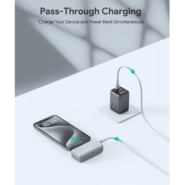 AukeySparkMini5000PortablePowerBankwithBuilt-inUSB-CPortPB-Y59_3 Features 6 -DokkanTech  