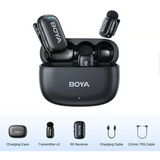 BOYA mini Dual Ultracompact 2.4GHz Wireless Microphone System - Dokkantech