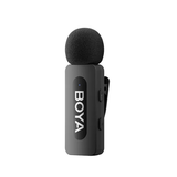 BOYABY-V1UltracompactWirelessMicrophoneSystemforiOSDevices-Black-Main -DokkanTech