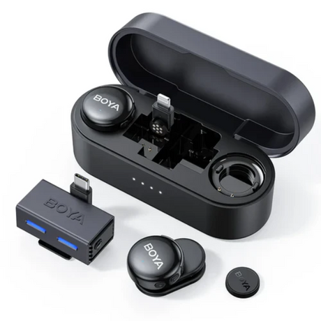 BOYA BOYALINK 3-01 AI-Powered Button-Sized Wireless Microphone - Dokkantech