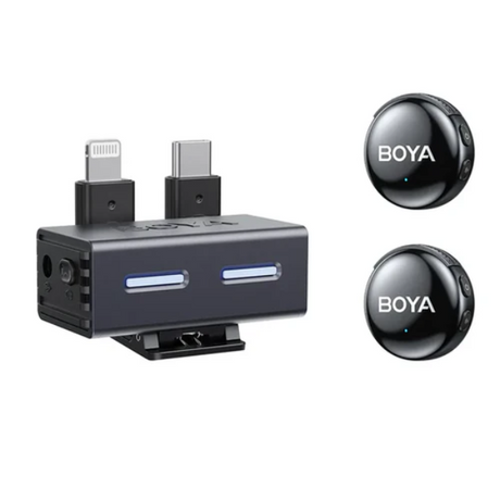 BOYA BOYALINK 3-01 AI-Powered Button-Sized Wireless Microphone - Dokkantech