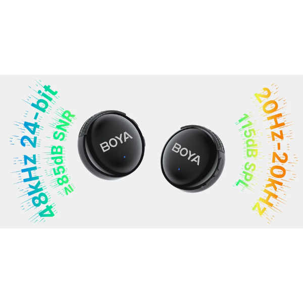 BOYA BOYALINK 3-01 AI-Powered Button-Sized Wireless Microphone - Dokkantech