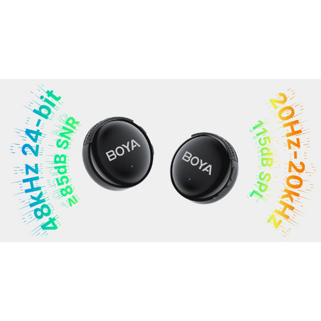 BOYA BOYALINK 3-01 AI-Powered Button-Sized Wireless Microphone - Dokkantech
