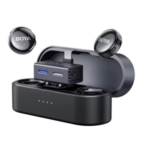 BOYA BOYALINK 3-02 AI-Powered Button-Sized Wireless Microphone - Dokkantech