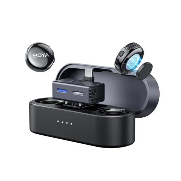 BOYA BOYALINK 3-02 AI-Powered Button-Sized Wireless Microphone - Dokkantech