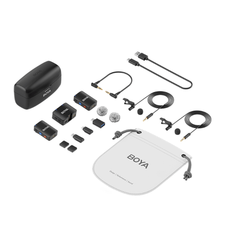 BOYA BOYAMIC 3-in-1 Wireless Microphone System dokkan tech