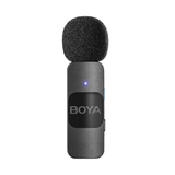 BOYA BY-V20 Ultracompact Wireless Microphone System for USB-C Devices (2.4 GHz) - Black Transmitter dokkan tech