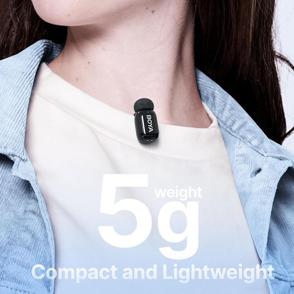 BOYA Mini Dual Ultra-Compact 2.4GHz Wireless Microphone for iOS#Dokkantech