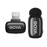 BOYA Mini Wireless Microphone System for iOS Devices | 2.4GHz, Lightning Connector#Dokkantech