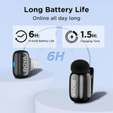 BOYA Mini Wireless Microphone System for iOS Devices | 2.4GHz, Lightning Connector#Dokkantech