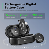  BOYA Omic-D Ultracompact 2.4GHz Dual-Channel wireless Microphone System for iPhone - Black Features dokkan tech