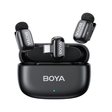 BOYA mini 2-02 Upgraded Super Mini Wireless Microphone with AI Noise Cancellation USB-C Version - Black kit dokkan tech