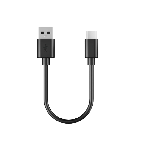 BOYA mini 2-03 Upgraded Super Mini Wireless Microphone with AI Noise Cancellation for iPhone - Black Cable dokkan tech
