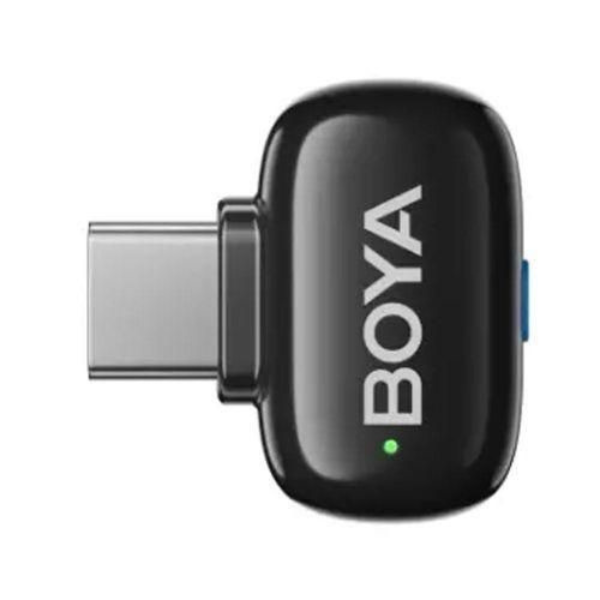  BOYA mini 2-06 Upgraded Super Mini Wireless Microphone with AI Noise Cancellation USB-C Version - Black USB-C dokkan tech
