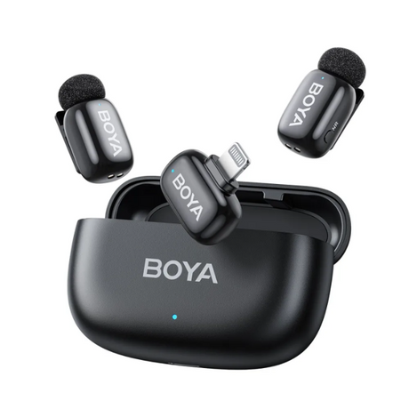 BOYA mini Dual Ultracompact 2.4GHz Wireless Microphone System - Dokkantech
