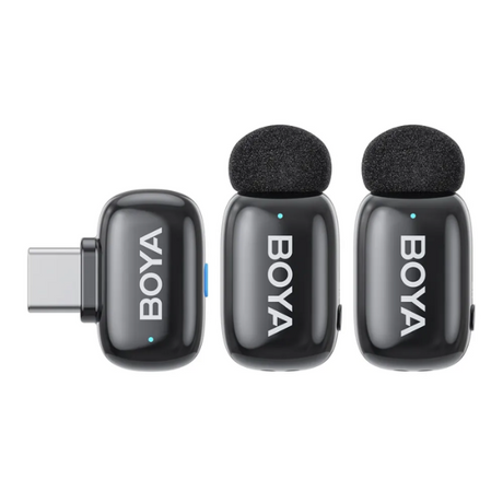 BOYA mini Dual Ultracompact 2.4GHz Wireless Microphone System - Dokkantech