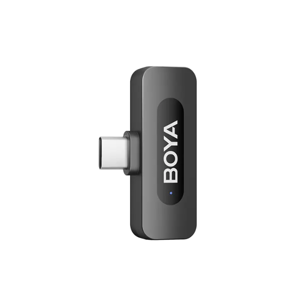 BY-V3 Combo 2.4GHz Wireless mic Kit TYPE-C & IOS + Charging Case - Black USB-C dokkan tech
