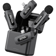 BY-V3 Combo 2.4GHz Wireless mic Kit TYPE-C & IOS + Charging Case - Black dokkan tech