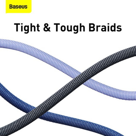 Baseus Crystal Shine Series Fast Charging Data Cable Type-C to Type-C 100W 1.2m-dokantech#