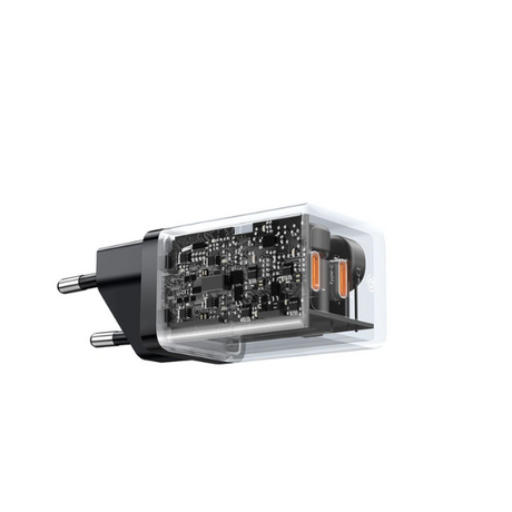 Baseus GaN5 Pro 40W Dual Type-C Fast Charger EU – Black (CCGP180101)-dokantech#