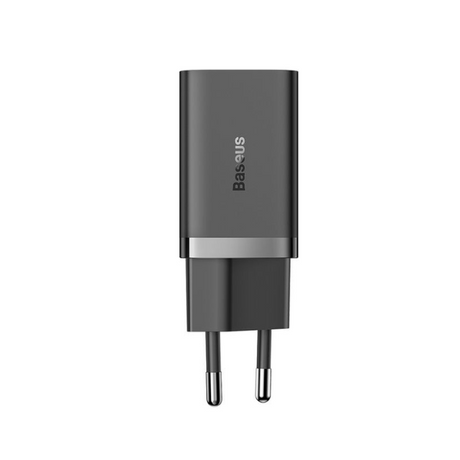 Baseus GaN5 Pro 40W Dual Type-C Fast Charger EU – Black (CCGP180101)-dokantech#