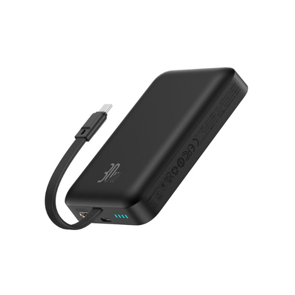 Baseus Magnetic Mini Wireless Fast Charge Power Bank Type-C 10000mAh 30W-dokantech#