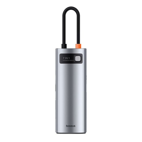 Baseus Metal Gleam Series 7-Port HUB Docking Station - Dokkantech