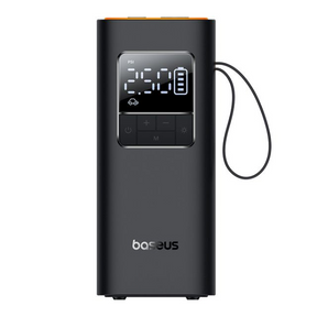 Baseus SuperMini Pro wireless car inflator portable 150 PSI – front view black